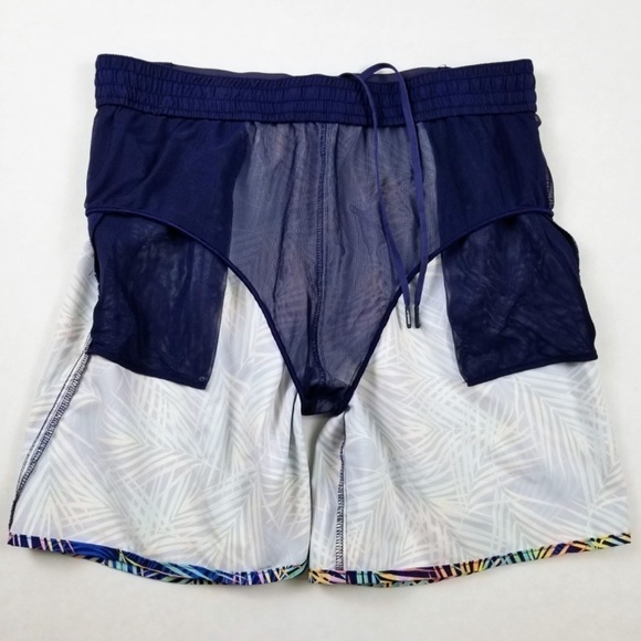 Speedo Seaside Volley Lined Swim Trunks Shorts 4 Way Stretch Mens XL - Picture 5 of 9